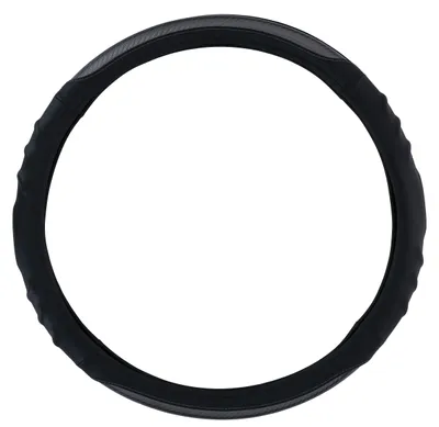 Productafbeelding van All Ride Stuurhoes Vrachtwagen Sturen met Diameter 44-46CM Rubber Anti-Slip Textuur Makkelijk te Installeren Zwart