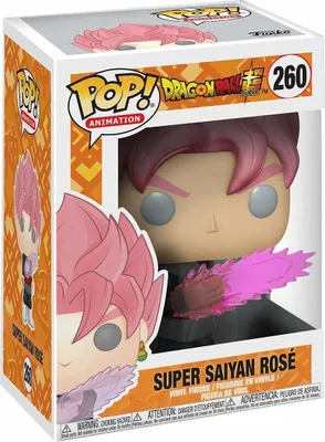 Produktbild von Dragon Ball Super - Super Saiyan Rosé 260 Exclusive - Funko Pop! Vinyl Figur