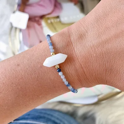 Produktbild von Armband aus 14k vergoldetem Chirurgenstahl, hellgold, Größe 17 + 4 cm