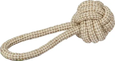 Produktbild von Kerbl-Spielzeugkugel auf der Linie von Jute, 8 x 21 cm [81460]