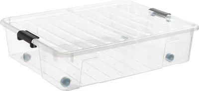 Produktbild von plast team 22430800 plast team schowek HOME BOX BEDROLLER XL, 49 litrów