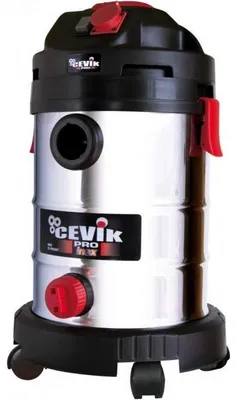 Obrázek produktu pro Vysavač na suché i mokré vysávání - výkon 1400 W - objem 30 litrů - nádrž z nerezové oceli