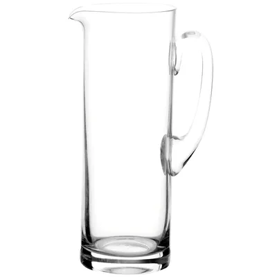 Zdjęcie produktu dla Karafka, dzbanek na wodę, szklany dzbanek do nalewania, dzbanek na sok, 1000 ml - 9,5 x 15 x 25 cm