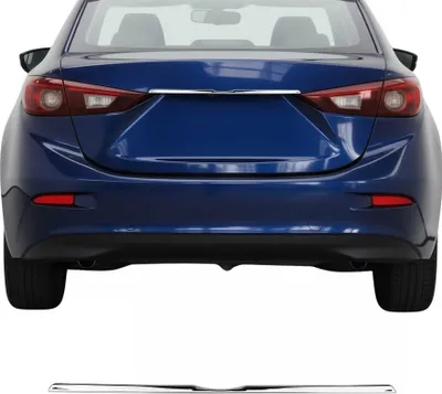 Image de Poignée de Coffre Arrière pour Mazda 3 Berline 2013-2019 acier inox