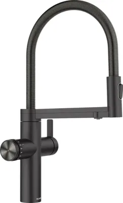 Immagine prodotto di Miscelatore da cucina Blanco con funzione di filtro e acqua calda bollente SCELTA ICONA nero opaco 527657