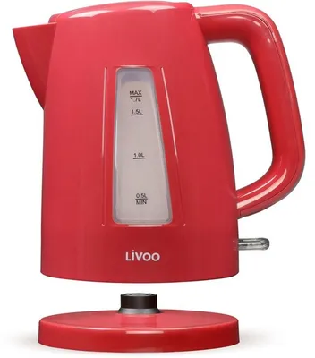 Image de Bouilloire électrique sans fil 1.7 L rouge
