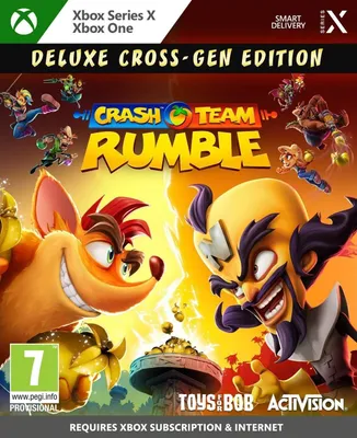 Produktbild von Activision Crash Team Rumble, Xbox One/Xbox Series X, Multiplayer-Modus, E10+ (Jeder über 10 Jahre), Physische Medien