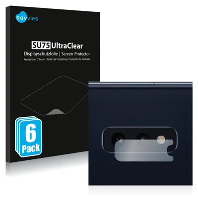 Produktbild von 6x Für Samsung Galaxy S10e (NUR Kameraschutz) Schutzfolie Savvies Displayschutz Display Schutz Folie Klar Transparent