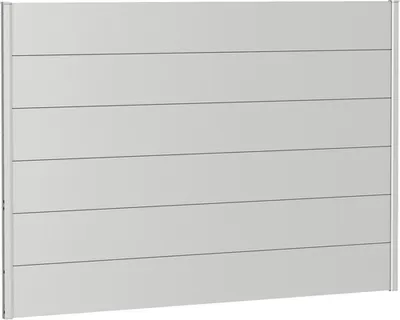 Obrázek produktu pro Kovový plot Biohort 200 x 135 cm žárově pozinkovaný stříbrný metalický