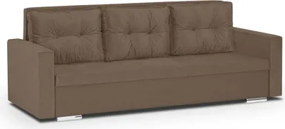 Produktbild von 3-Sitzer-Sofa mit Schlaffunktion FOLLER - Braun
