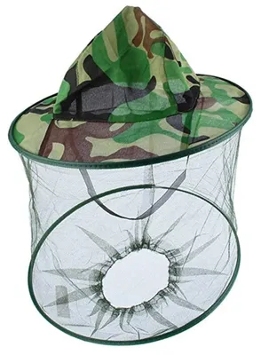 Immagine prodotto di Elzusha: Cappello antizanzare con zanzariera, ideale per attività all'aperto