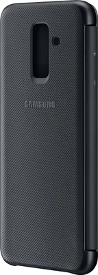 Produktbild von Samsung Wallet Cover für Galaxy A6+ (2018) schwarz schwarz