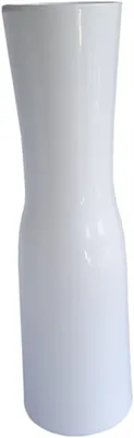 Produktbild von Multiitem Hohe Glasvase Weiß Glänzend Elegant Modern