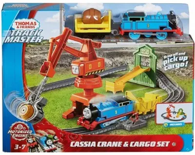 Produktbild von Fisher Price Tom und Freunde Trackmaster Cassia Kran und Ladestation GHK83