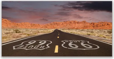 Produktbild von Glasbilder 120x60 Wandbild Druck auf Glas Straße Landschaft