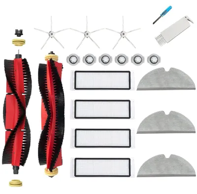 19-tlg. Ersatzteilset für Roborock S5 Max, S50, S6, E4, E5