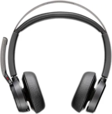 Zdjęcie produktu dla HP Poly Zestaw słuchawkowy Poly Voyager Focus 2 m USB-C-C Adapter USB-C/A Podstawka do ładowania, Przewodowy i Bezprzewodowy, 20 - 20000 Hz, Car/Home office, 175 g, Zestaw słuchawkowy, Czarny