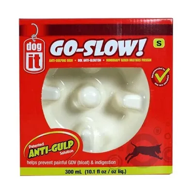 Produktbild von DOGIT Go-Slow Anti-Schling-Napf Weiss 600 ml