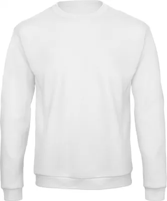 Produktbild von B&C Uni ID.202 50/50 Sweatshirt BC3647 (3XL) (Weiß)