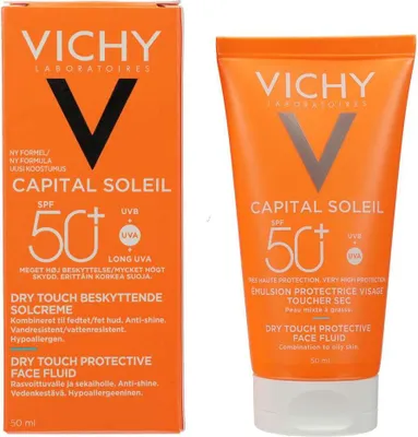 Obrázek produktu pro VICHY Idéal Soleil SPF 50 Fluid, 50 ml roztok