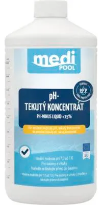 Obrázek produktu pro Tekutý koncentrát pH mínus mediPOOL 1000 ml