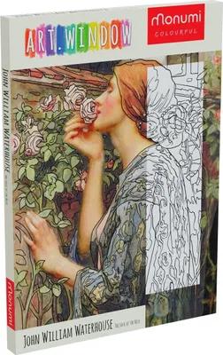 Produktbild von Kunstmalbuch "Seele einer Rose" von Monumi
