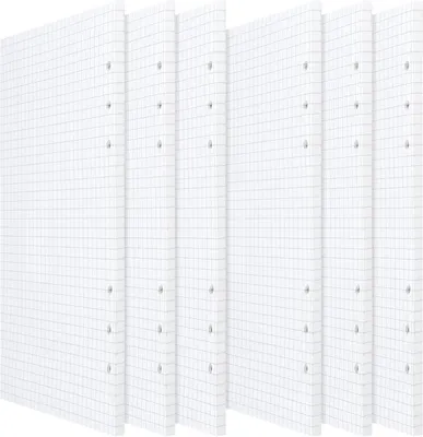 Produktbild von Nachfüllpapier A5 kariert, 270 Blatt, 6 Lochung, für Notizbuch