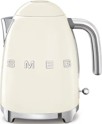 Produktbild von Smeg KLF03CREU Wasserkocher mit Filter  1,7 Liter  2.400 Watt  Wasserstandanzeige  Kalkfilter