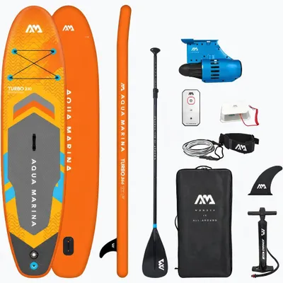 Zdjęcie produktu dla Deska SUP Aqua Marina Turbo GO z silnikiem elektrycznym Bluedrive-S – rozmiar: 12,0 (366 cm)