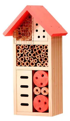 Produktbild von Pro Garden Insektenhotel Sortiert Braun 130 x 85 x 260 mm Braun 130 x 85 x 260 mm