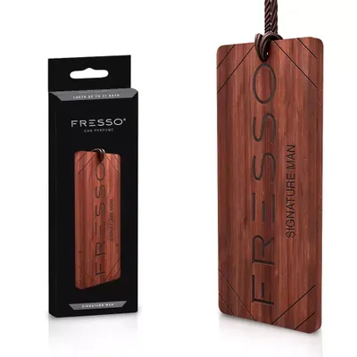 Obrázek produktu pro Závěsná vůně ve dřevě FRESSO Signature Man