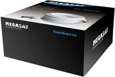 Produktbild von Megasat 100148 Koaxialkabel 50 m F Weiß (100148)