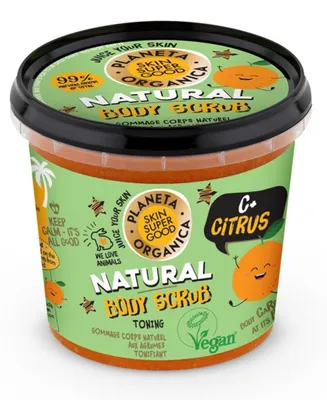 Produktbild von Körperpeeling zur Glättung der Haut C + Zitrus 360 ml
