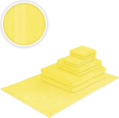 Produktbild von Handtuch 500g/m² Duschtuch 70 x 140 cm gelb Hohe Qualität Neu/OVP
