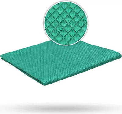 Immagine prodotto di Panno in microfibra per vetri Liquid Elements Windshield Cleaning Cloth Green Scale - 300 g/m² 35 x 35 cm