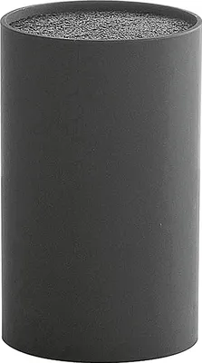 Zdjęcie produktu dla Zeller Present 24917, Blok do noży z wkładem z włosia, Plastik, Czarny, 110 mm, 110 mm, 180 mm