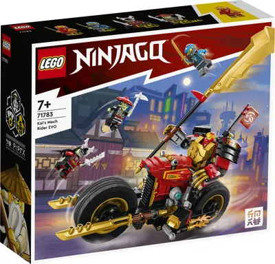 Produktbild von Lego NINJAGO 71783 Reiter-Mech Kaia EVO