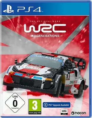 Produktbild von NACON WRC Generations, PlayStation 4, Multiplayer-Modus, E (Jeder)