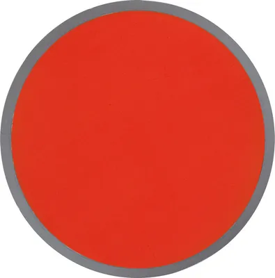 Produktbild von 5x Frisbee mit Tasche / Wurfscheibe / auch zum bemalen geeignet / Farbe: rot