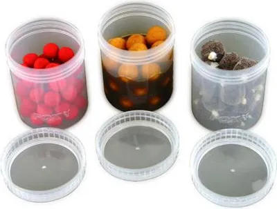 Image de Fox Bait Tubes Full Size clear 6 Stück