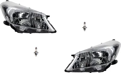 Produktbild von Scheinwerfer passend für Toyota Yaris XP13 11-14 mit H4 Set Links Rechts 811700D450 811300D450 Johns