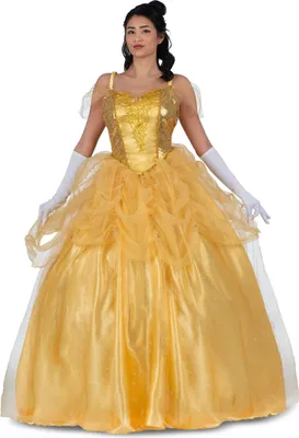 Produktbild von Verkleidung für Erwachsene My Other Me Gelb Prinzessin Belle (3 Stücke) - S