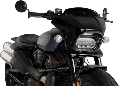 Zdjęcie produktu dla PUIG 21325N Fury pasuje do HARLEY DAVIDSON SPORTSTER S RH1250S czarny