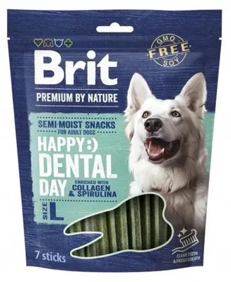 Zdjęcie produktu dla BRIT Premium Dog Snack Dental L - przysmak dla psów - 250g