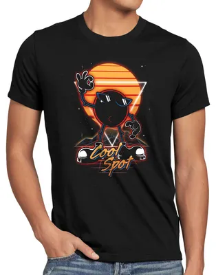 Produktbild von style3 Retro Cool Spot Herren T-Shirt