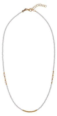 Immagine prodotto di Collana scintillante con zirconi e perle AL4812.01.000