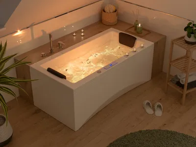 Produktbild von Unity 160 Whirlpool Set mit der Befüllung über den Überlauf : Befüllung über den Überlauf Varianten: Befüllung über den Überlauf