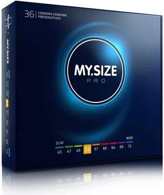 Zdjęcie produktu dla Prezerwatywy MY.SIZE Pro 53 mm - 36 sztuk