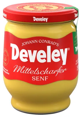 Produktbild von Develey Senf mittelscharf Glas - 250ml