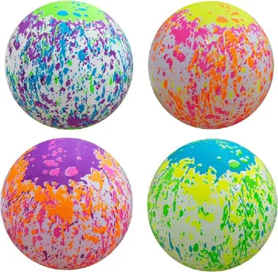 Produktbild von Duckiez Bal Splashpaint, 23 cm.